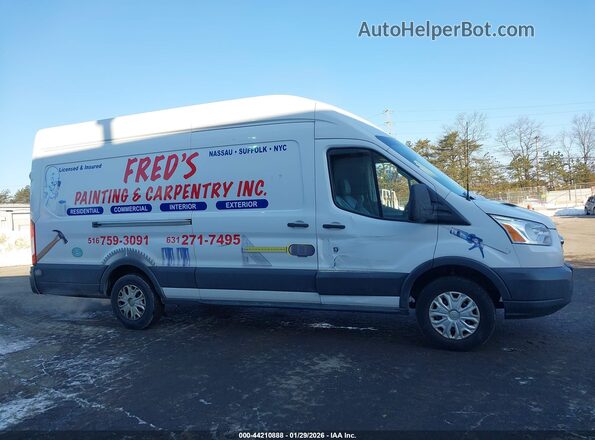 1FTBW3XM2GKB30006 2016 FORD TRANSIT-350 Белый Вид задней части салона