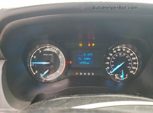 1FTER1EH3LLA80736 2020 FORD RANG Серый Вид щитка приборов