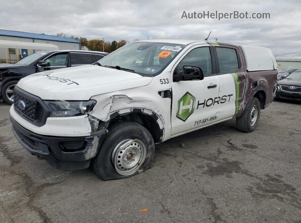 1FTER4FH3PLE31392 2023 FORD RANG White წინა მარცხენა ხედი სამი მეოთხედიდან