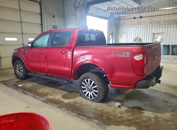 1FTER4FH4LLA81488 2020 FORD RANG Бордовый Задняя левая четверть