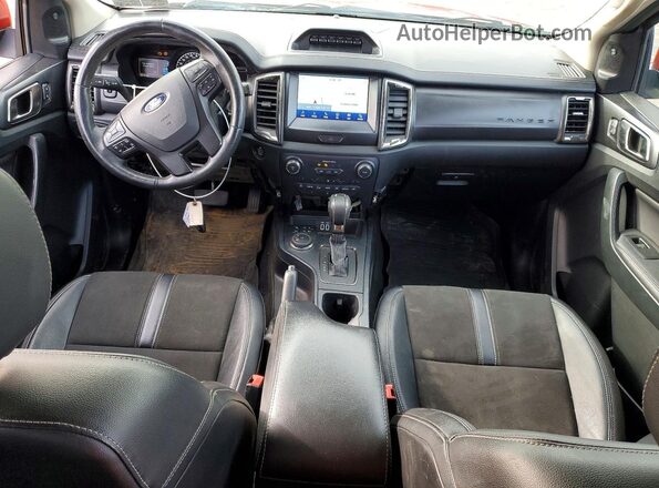 1FTER4FH8NLD04747 2022 FORD RANG Оранжевый Вид панели приборов