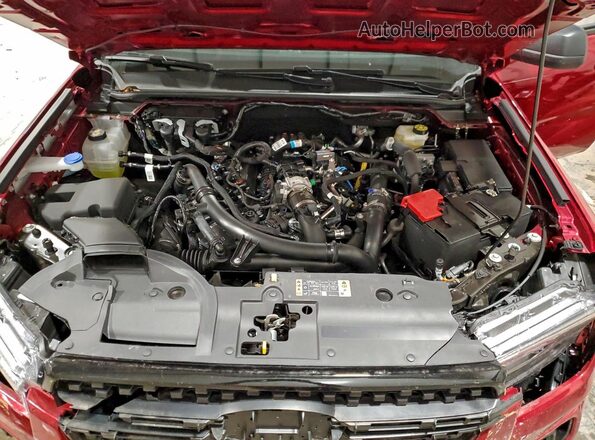1FTER4HP8SLE20904 2025 FORD RANG Red Widok wnętrza z tyłu
