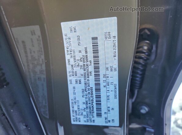 1FTER4KP6SLE50055 2025 FORD RANG Tan Engine compartment view
