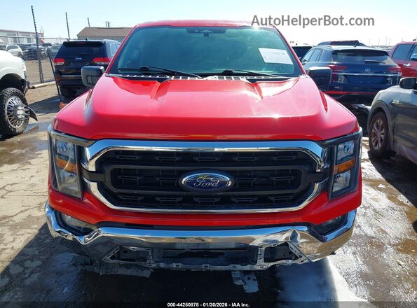 1FTEW1C81PKD34256 2023 FORD F150 Red Вид щитка приладів