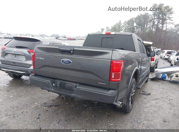 1FTEW1CF8GKF88514 2016 FORD F150 Серый Задняя правая четверть