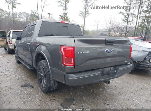 1FTEW1CF8GKF88514 2016 FORD F150 Серый Задняя левая четверть