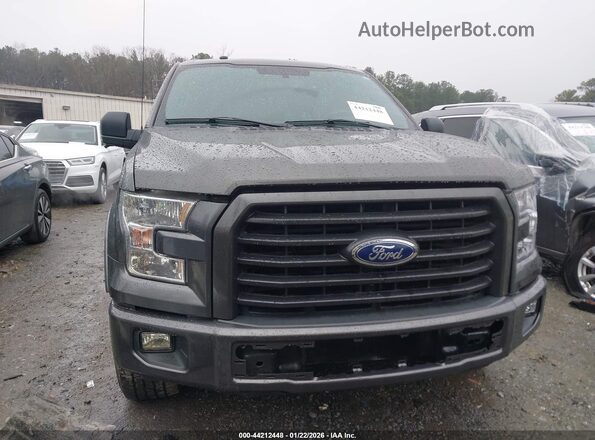 1FTEW1CF8GKF88514 2016 FORD F150 Серый Вид щитка приборов