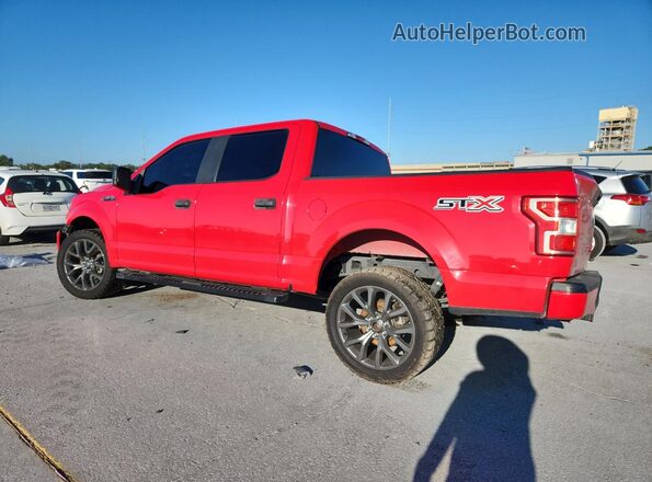 1FTEW1CP0KKE61855 2019 FORD F150 Красный Задняя левая четверть