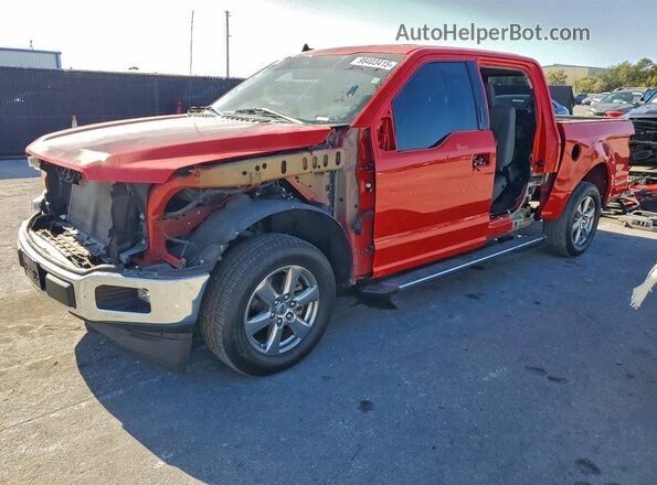 1FTEW1CP7LKD06172 2020 FORD F150 Красный Передняя левая четверть