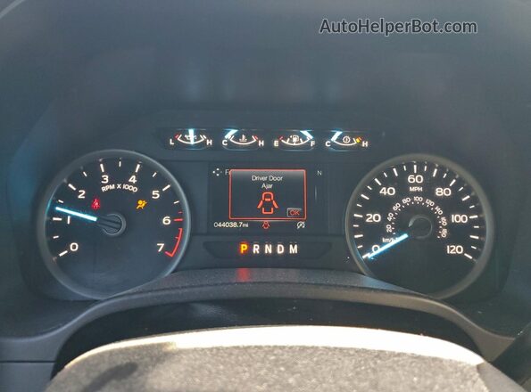 1FTEW1CP7LKD06172 2020 FORD F150 Красный Вид щитка приборов