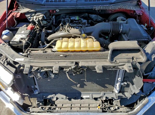 1FTEW1CP7LKD06172 2020 FORD F150 Красный Вид задней части салона