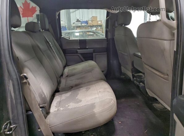 1FTEW1CP9HFC15789 2017 FORD F150 Серый Вид задних сидений