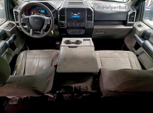 1FTEW1CP9HFC15789 2017 FORD F150 Серый Вид панели приборов