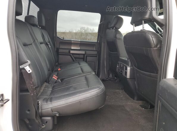 1FTEW1E43LFB67394 2020 FORD F150 White უკანა სავარძლების ხედი