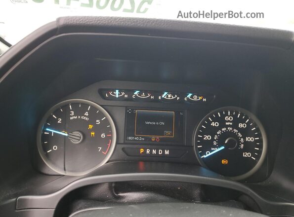 1FTEW1E43LFB67394 2020 FORD F150 White ხელსაწყოთა პანელის ხედი