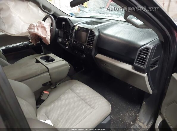 1FTEW1E46LFB21476 2020 FORD F150 Серый Вид салона спереди