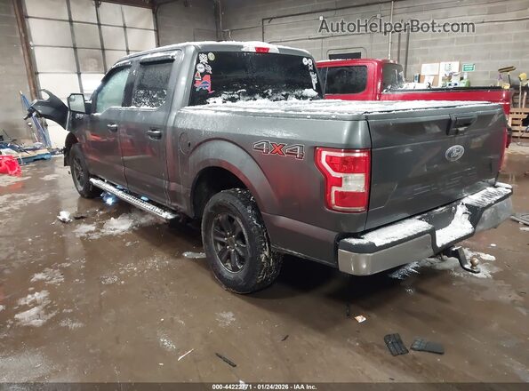 1FTEW1E46LFB21476 2020 FORD F150 Серый Задняя левая четверть