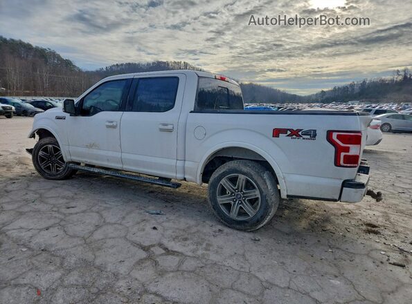 1FTEW1E54JFB67863 2018 FORD F150 Белый Задняя левая четверть