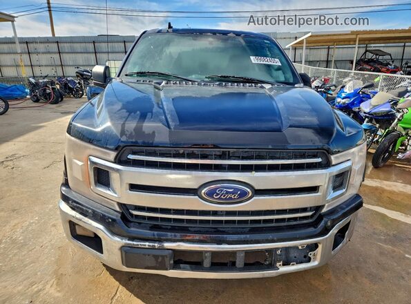 1FTEW1E58LFA86237 2020 FORD F150 Black Widok z przodu