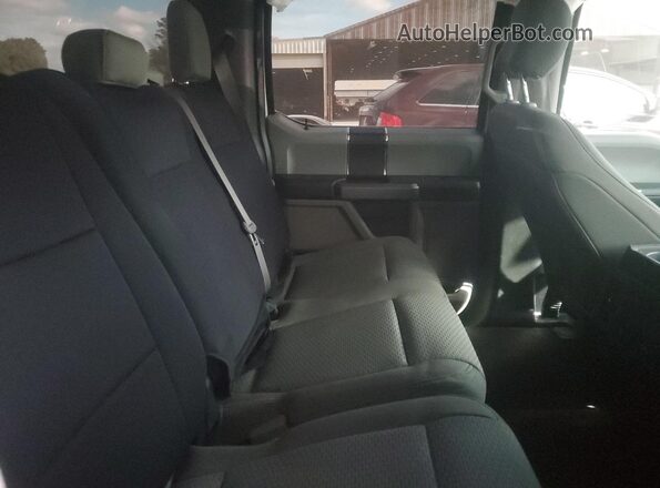 1FTEW1E59KFB20006 2019 FORD F150 White Widok tylnych siedzeń