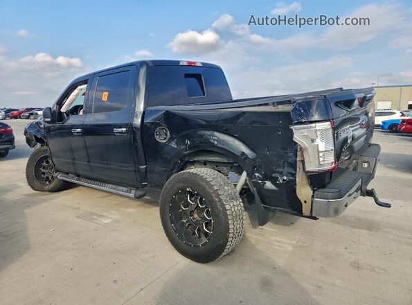 1FTEW1EF2GFC63587 2016 FORD F150 Черный Задняя левая четверть