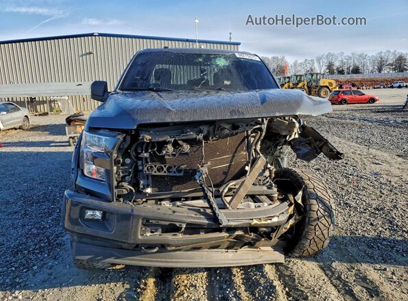 1FTEW1EP1GFC82205 2016 FORD F150 Серый Вид спереди