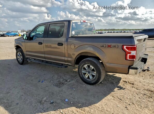 1FTEW1EP5JFC81243 2018 FORD F150 Коричневый Задняя левая четверть