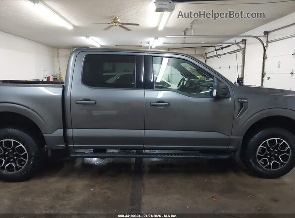 1FTEW1EP5NKE38525 2022 FORD F150 Серый Панорамный вид салона 360°
