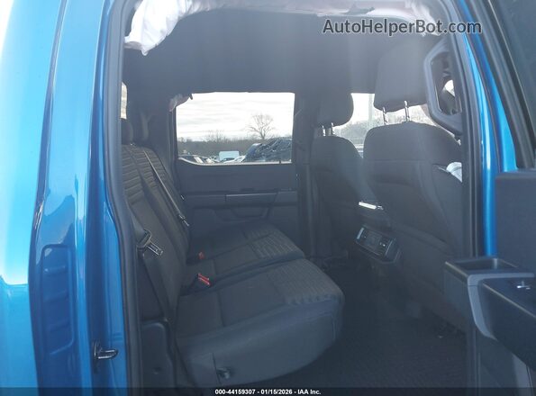 1FTEW1EP7MFC22084 2021 FORD F150 Blue Widok naklejki z numerem VIN