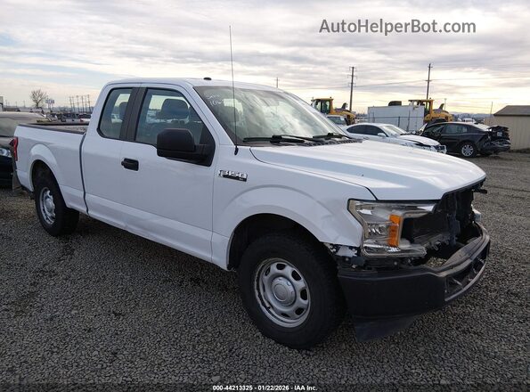 1FTEX1C5XJKE03763 2018 FORD F150 Белый Передняя правая четверть