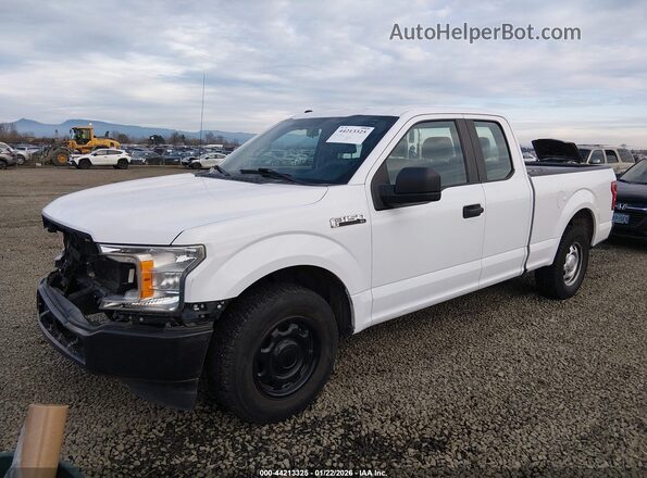 1FTEX1C5XJKE03763 2018 FORD F150 Белый Передняя левая четверть