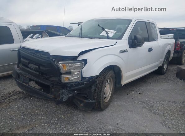 1FTEX1C81GKD34335 2016 FORD F150 Белый Передняя левая четверть