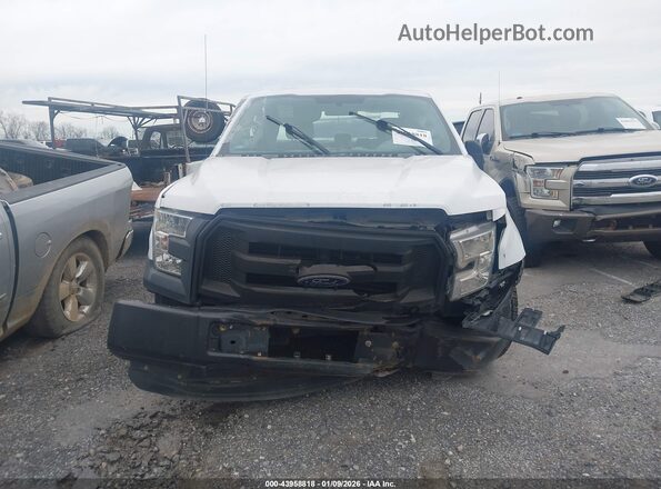 1FTEX1C81GKD34335 2016 FORD F150 Белый Вид щитка приборов