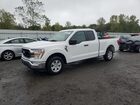2022 Ford F150 Super Cab White vin: 1FTEX1CB2NKE44500