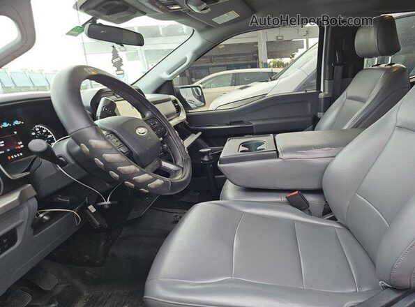 1FTEX1CB8MFD02210 2021 FORD F150  Вид сзади