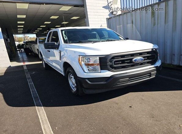 1FTEX1CB8MFD02210 2021 FORD F150  Вид спереди