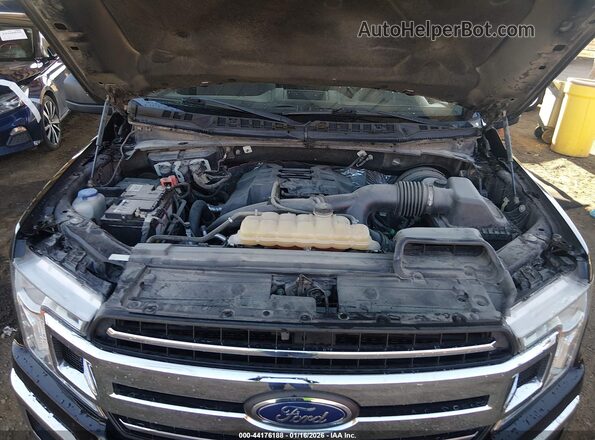 1FTEX1CP6JKF60255 2018 FORD F150 Черный Вид сзади