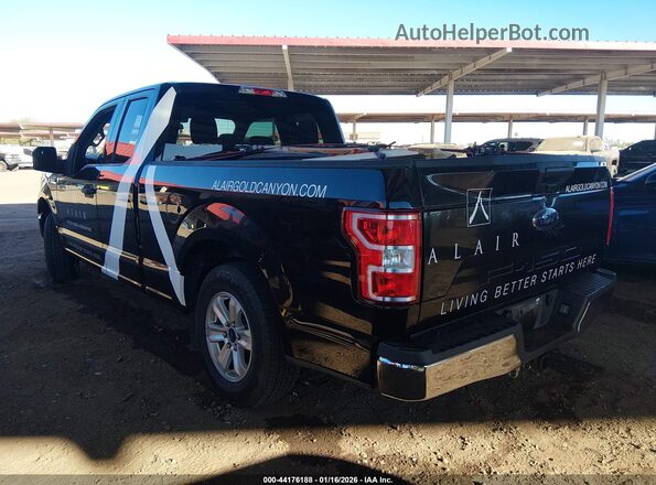 1FTEX1CP6JKF60255 2018 FORD F150 Черный Задняя левая четверть