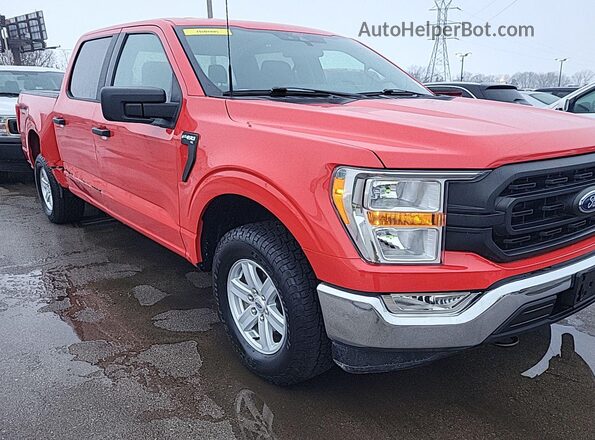 1FTFW1E86MKF00980 2021 FORD F150  Widok z tyłu