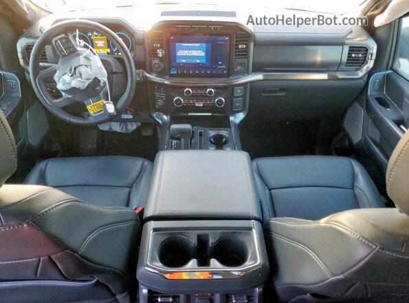 1FTFW1ED2PFD02455 2023 FORD F150 Silver Vista del salpicadero