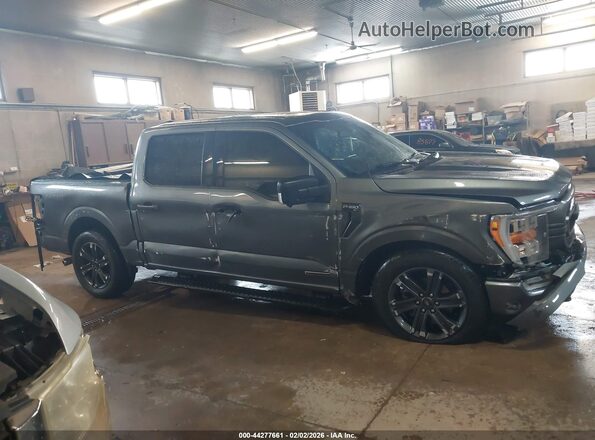 1FTFW1ED8PFD05750 2023 FORD F150 Gray 360 interior view