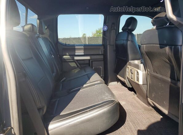 1FTFW1EG7GFC69981 2016 FORD F150 Угольный Вид задних сидений