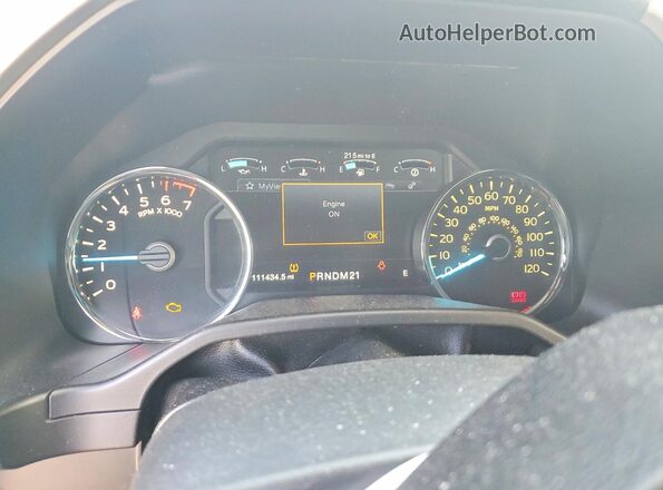 1FTFW1EG7GFC69981 2016 FORD F150 Угольный Вид щитка приборов