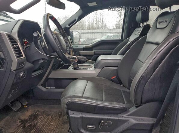 1FTFW1RG4LFA19988 2020 FORD F150 Белый Вид салона спереди