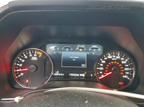 1FTFW1RG4LFA19988 2020 FORD F150 Белый Вид щитка приборов