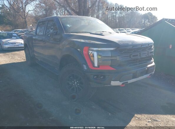 1FTFW1RG7SFC33131 2025 FORD F150 Черный Передняя правая четверть