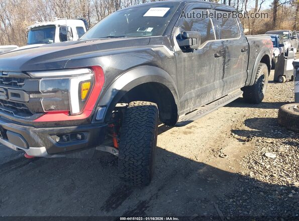 1FTFW1RG7SFC33131 2025 FORD F150 Черный Передняя левая четверть
