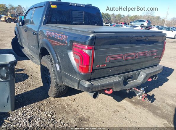 1FTFW1RG7SFC33131 2025 FORD F150 Черный Задняя левая четверть