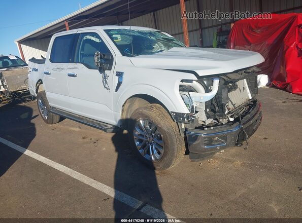 1FTFW3L87SFB67712 2025 FORD F150 Кремовый Передняя правая четверть