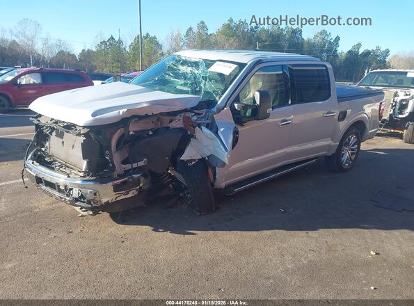 1FTFW3L87SFB67712 2025 FORD F150 Кремовый Передняя левая четверть